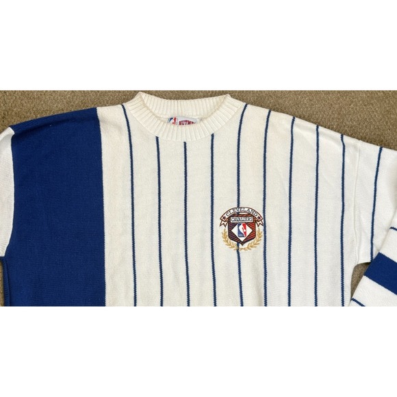 Nutmeg Vintage NBA Cleveland Cavaliers Striped Made In USA Sweater Size XXL - Picture 2 of 10